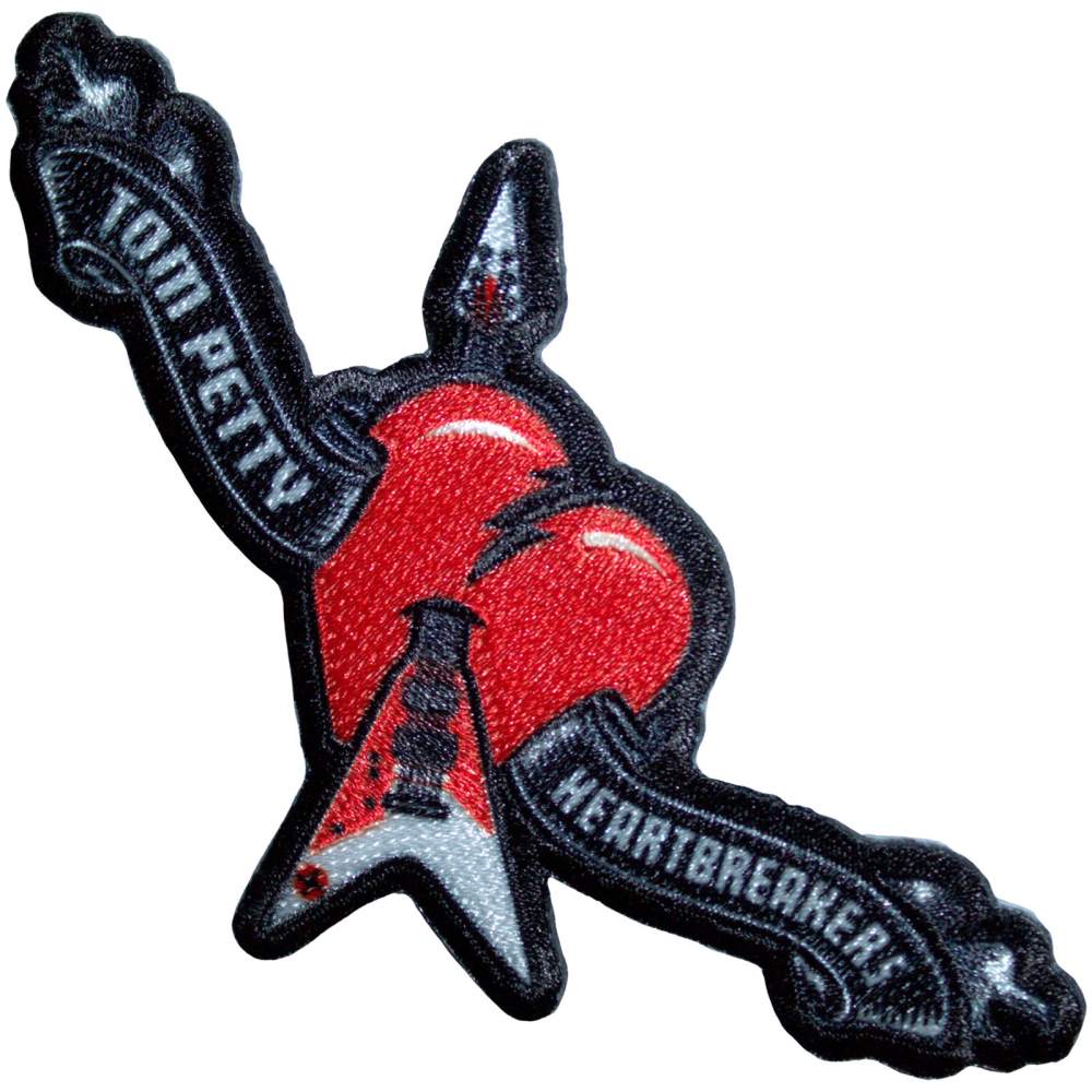Tom Petty & The Heartbreakers - Heart Logo Pièce - Noir/Multicolore